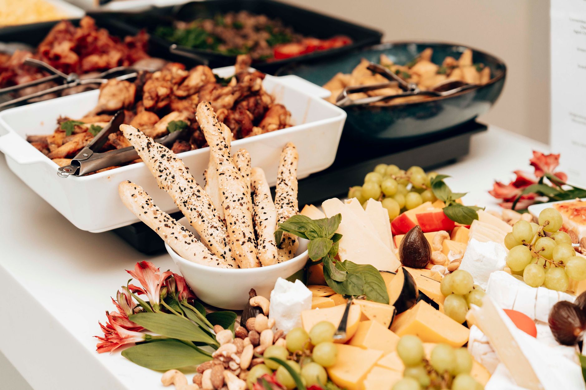 Joong Boo catering spread