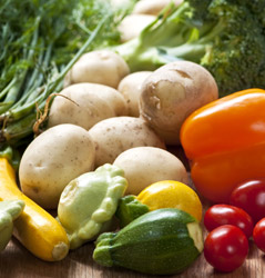 Asian vegetables at Joong Boo Market