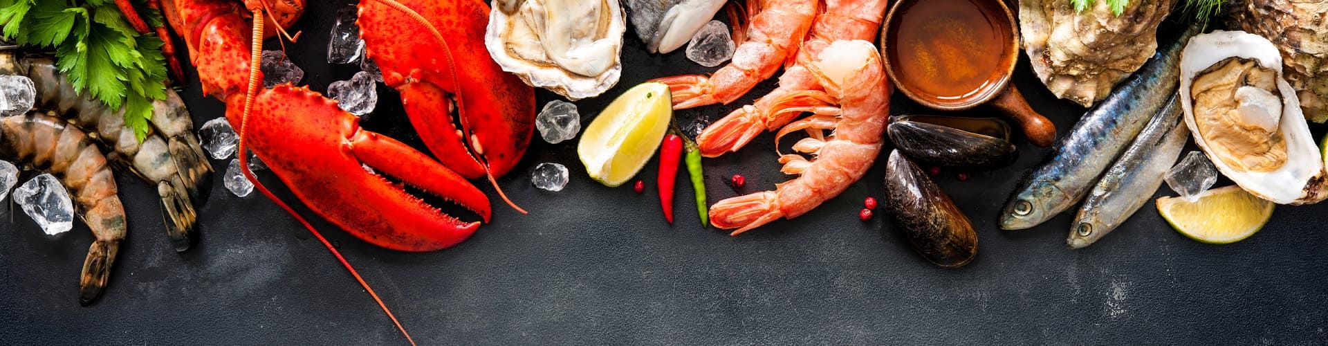 The freshest seafood delivered daily